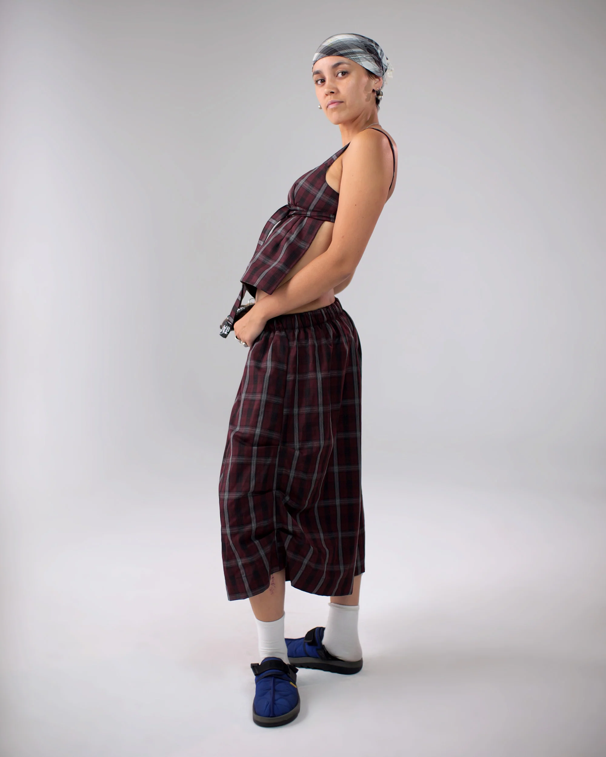 Kenji Shorts in Wine - Image 14
