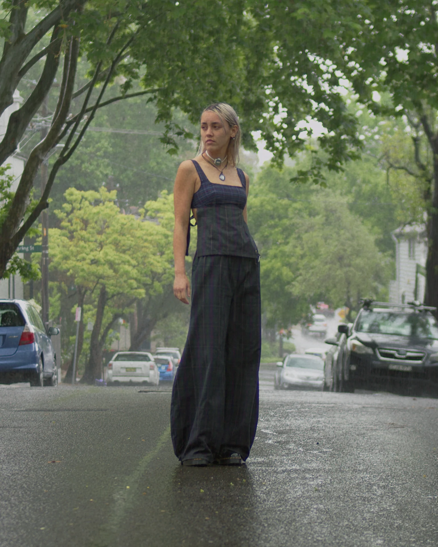 Puff Pant in Moss - Image 3