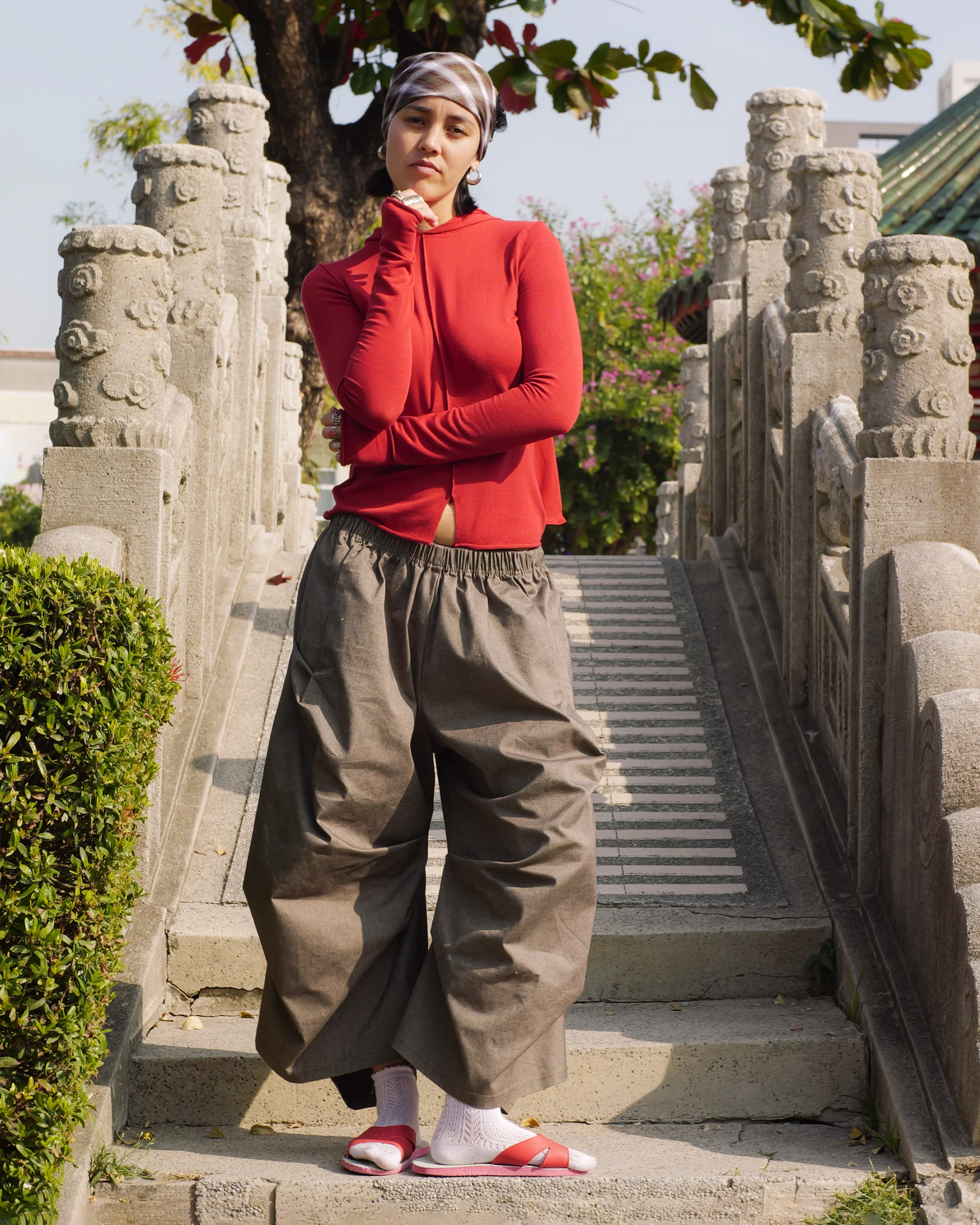 Toshi Shorts in Chia - Image 11